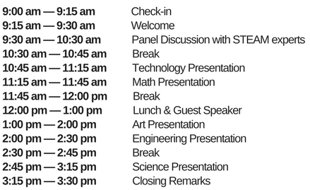 conference schedule-April 6
